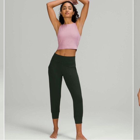 lululemon athletica Pants - Lululemon Align High-Rise Cropped
Jogger

Rainforest Green